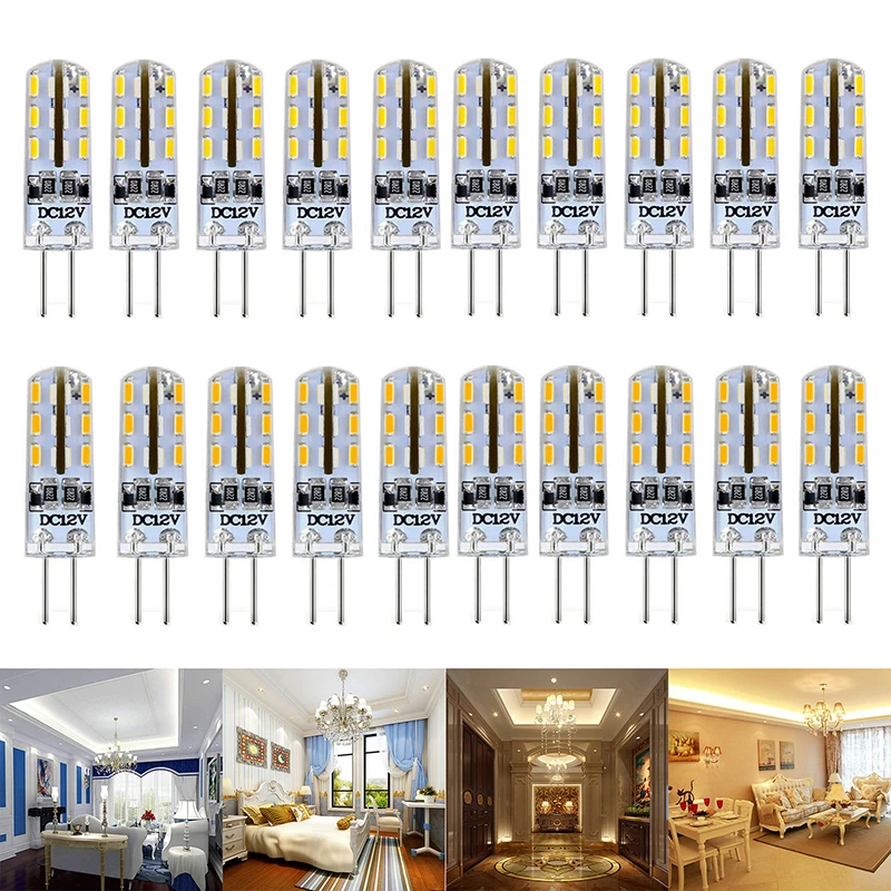 10pcs Mini G4 LED Lamp AC 12V 1.5W COB LED Bulb 3014 24LED Light Chandelier Light Replace Halogen G4 Lamps for Lighting
10pcs Mini G4 LED Lamp AC 12V 1.5W COB LED Bulb 3014 24LED Light Chandelier Light Replace Halogen G4 Lamps for Lighting