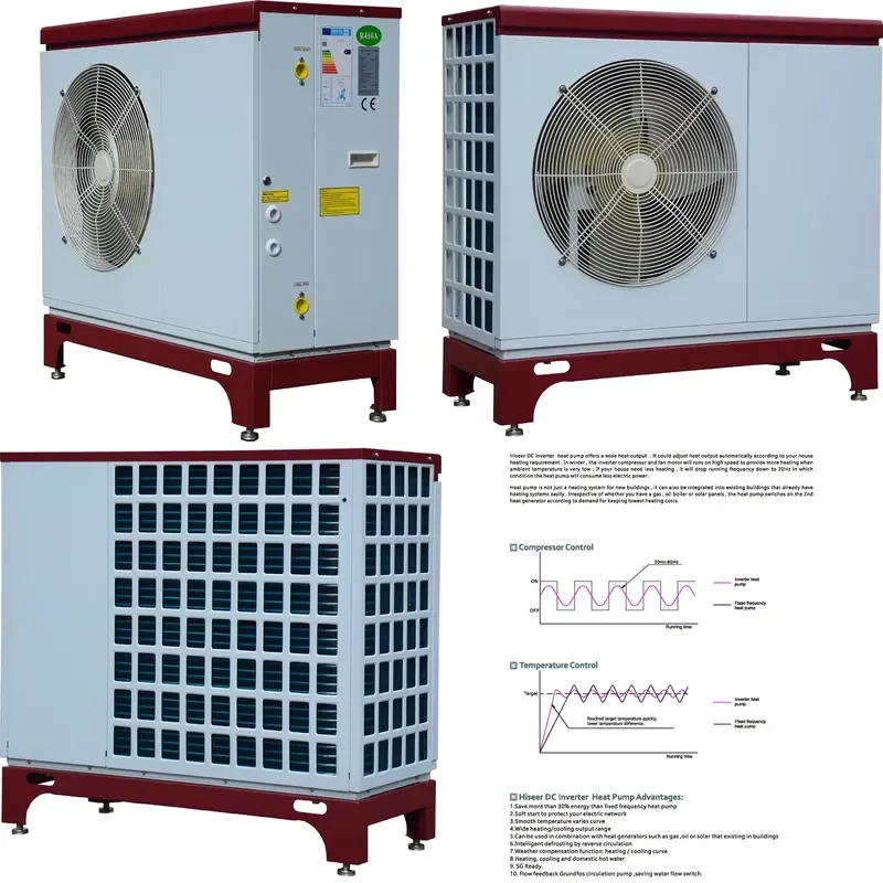 AP01 High Temperature 220V 10kW Full DC Inverter Water Heater for WiFi Multi Function Air Source Heat Pump
AP01 High Temperature 220V 10kW Full DC Inverter Water Heater for WiFi Multi Function Air Source Heat Pump
