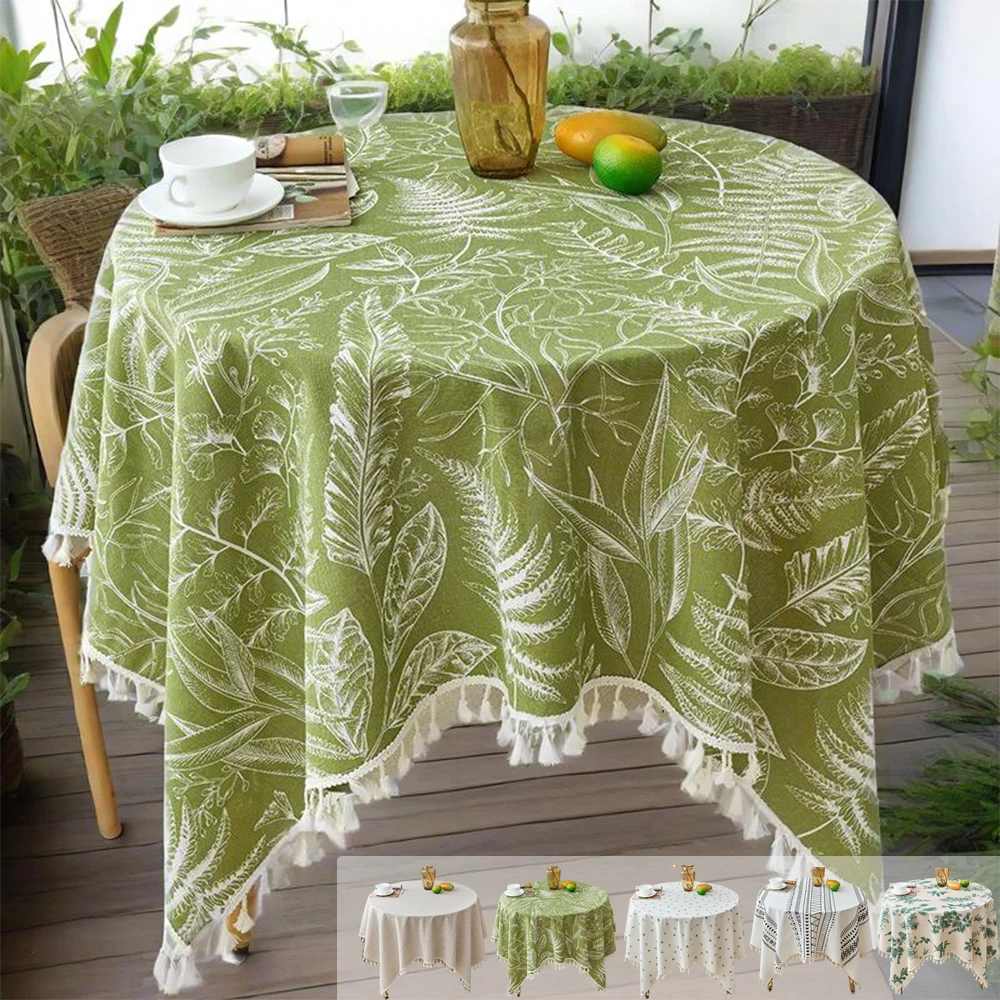 Table Cloth Round Polyester Tablecloth Pastoral Floral Washable Table Cover for Farmhouse Picnic Tabletop Decor Decoración Hogar
Table Cloth Round Polyester Tablecloth Pastoral Floral Washable Table Cover for Farmhouse Picnic Tabletop Decor Decoración Hogar