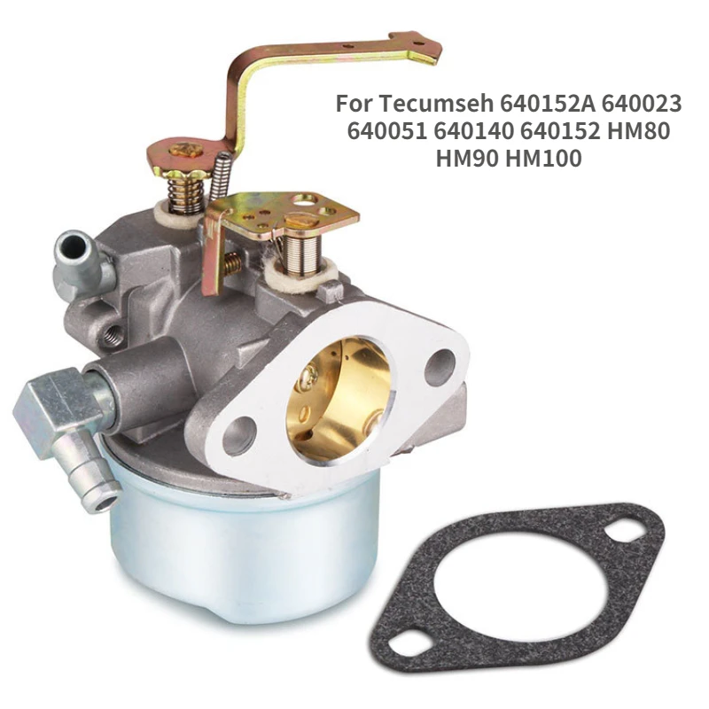 Карбюратор для Tecumseh 640152A 640023 640051 640140 640152 HM80 HM90 HM100 8-10 HP двигатель E1 газонокосилка 5000 Вт Генератор
Карбюратор для Tecumseh 640152A 640023 640051 640140 640152 HM80 HM90 HM100 8-10 HP двигатель E1 газонокосилка 5000 Вт Генератор