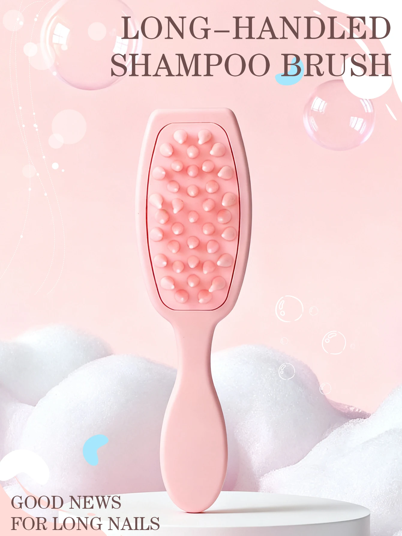 Силиконовая щетка для шампуня, массажная щетка для кожи головы, расческа для мытья волос, массажер для головы с длинной ручкой, отшелушивающий скруббер для тела, уход за волосами
Силиконовая щетка для шампуня, массажная щетка для кожи головы, расческа для мытья волос, массажер для головы с длинной ручкой, отшелушивающий скруббер для тела, уход за волосами