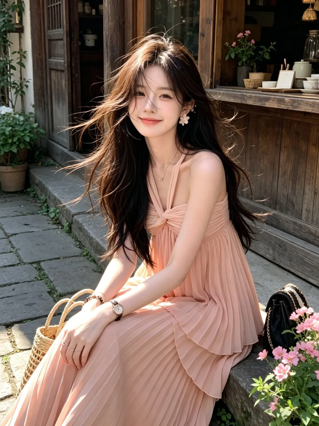 Gentle Wind Stylish Two-Piece Set Top And Halter Skirt Comfortable Cotton Mid-Length Summer Outfit for Young Women
Gentle Wind Stylish Two-Piece Set Top And Halter Skirt Comfortable Cotton Mid-Length Summer Outfit for Young Women