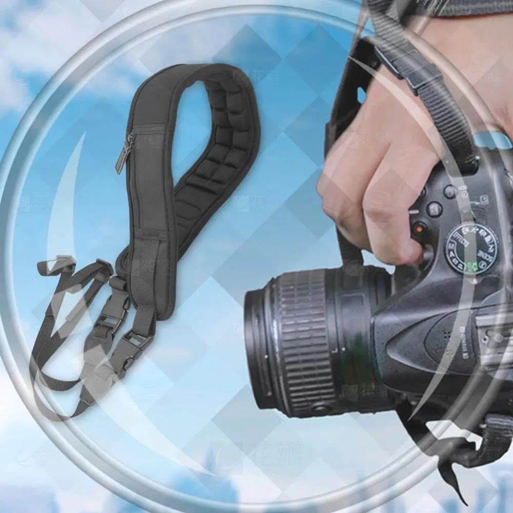 Ремень для камеры с амортизацией, дышащий, регулируемый, с подкладкой, для Canon, Nikon, Sony
Ремень для камеры с амортизацией, дышащий, регулируемый, с подкладкой, для Canon, Nikon, Sony