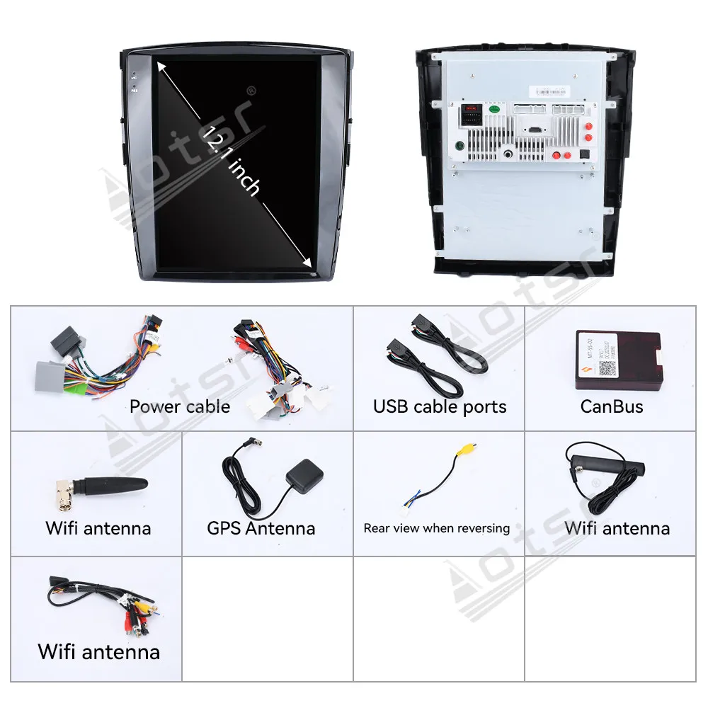 For Mitsubishi Pajero 2007-2020 12.1" Android 13 Car Radio Car Multimedia Video Player GPS Navigation Carplay Unit DSP BT WIFI
For Mitsubishi Pajero 2007-2020 12.1" Android 13 Car Radio Car Multimedia Video Player GPS Navigation Carplay Unit DSP BT WIFI