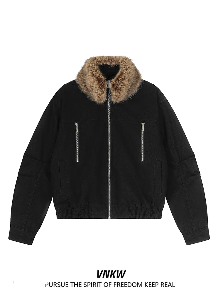 Winter Thiened Warm Cotton Jaet Loose Fit ex Retro Sle ort Coat with Fur Collar Youth Faionable Polyester Fill
Winter Thiened Warm Cotton Jaet Loose Fit ex Retro Sle ort Coat with Fur Collar Youth Faionable Polyester Fill