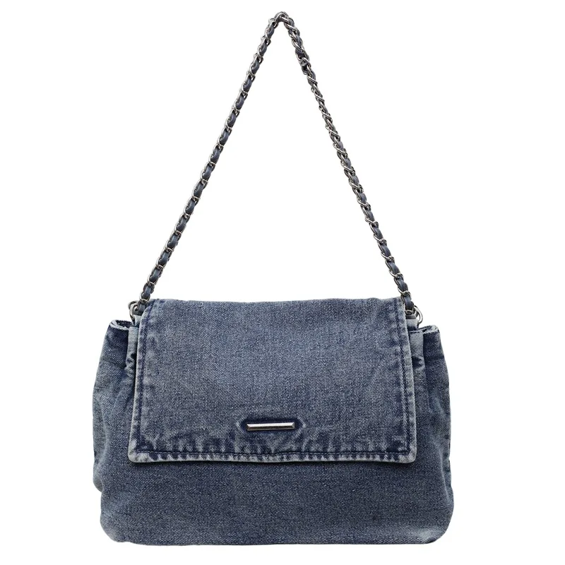 Women’s Large Capacity Denim Tote Bag Casual Shoulder Handbag Crossbody Purse Versatile Shopping Bag for Daily Commute
Women’s Large Capacity Denim Tote Bag Casual Shoulder Handbag Crossbody Purse Versatile Shopping Bag for Daily Commute
