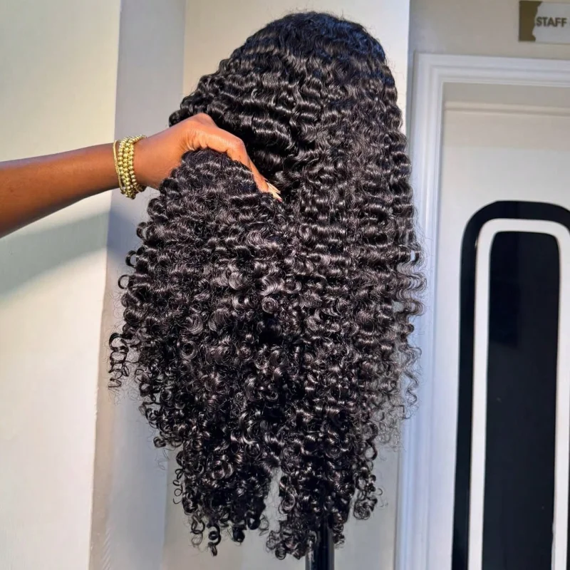 250% Density Wear And Go 5x5 Deep Curly Wave Wig Glueless Lace Front Wigs Pre Plucked Brazilian Wet And Wavy 13x4 Lace Frontal Hair Wigs Glueless Wig For Women Wig 13x6 Deep Curly Wig HD Transparent Lace Front Wigs For Beginners Natural Color
250% Density Wear And Go 5x5 Deep Curly Wave Wig Glueless Lace Front Wigs Pre Plucked Brazilian Wet And Wavy 13x4 Lace Frontal Hair Wigs Glueless Wig For Women Wig 13x6 Deep Curly Wig HD Transparent Lace Front Wigs For Beginners Natural Color