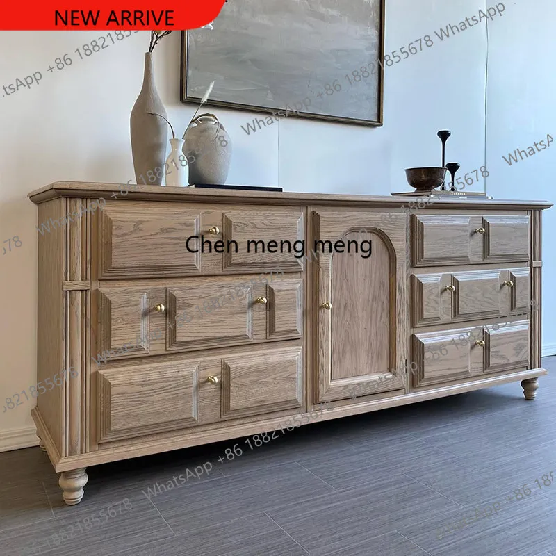 M32 American solid wood nine-bucket side cabinet, TV cabinet, wall drawer, storage decorative cabinet
M32 American solid wood nine-bucket side cabinet, TV cabinet, wall drawer, storage decorative cabinet
