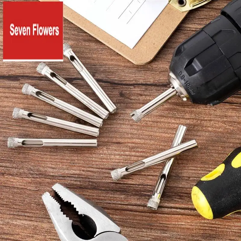 20 Pack Diamond Drill Bit Set,6Mm (1/4Inch) Small Diamond Hole Saw Kit For Glass, Porcelain, Tile, Marble Easy Install
20 Pack Diamond Drill Bit Set,6Mm (1/4Inch) Small Diamond Hole Saw Kit For Glass, Porcelain, Tile, Marble Easy Install
