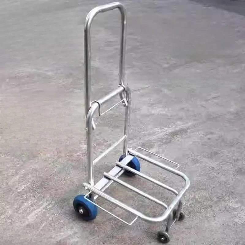 Portable Folding op Cart Stainl Steel Hand-Pulled Vehicle Small Pusart Weight Capaci for Street Vendors And c...
Portable Folding op Cart Stainl Steel Hand-Pulled Vehicle Small Pusart Weight Capaci for Street Vendors And c...