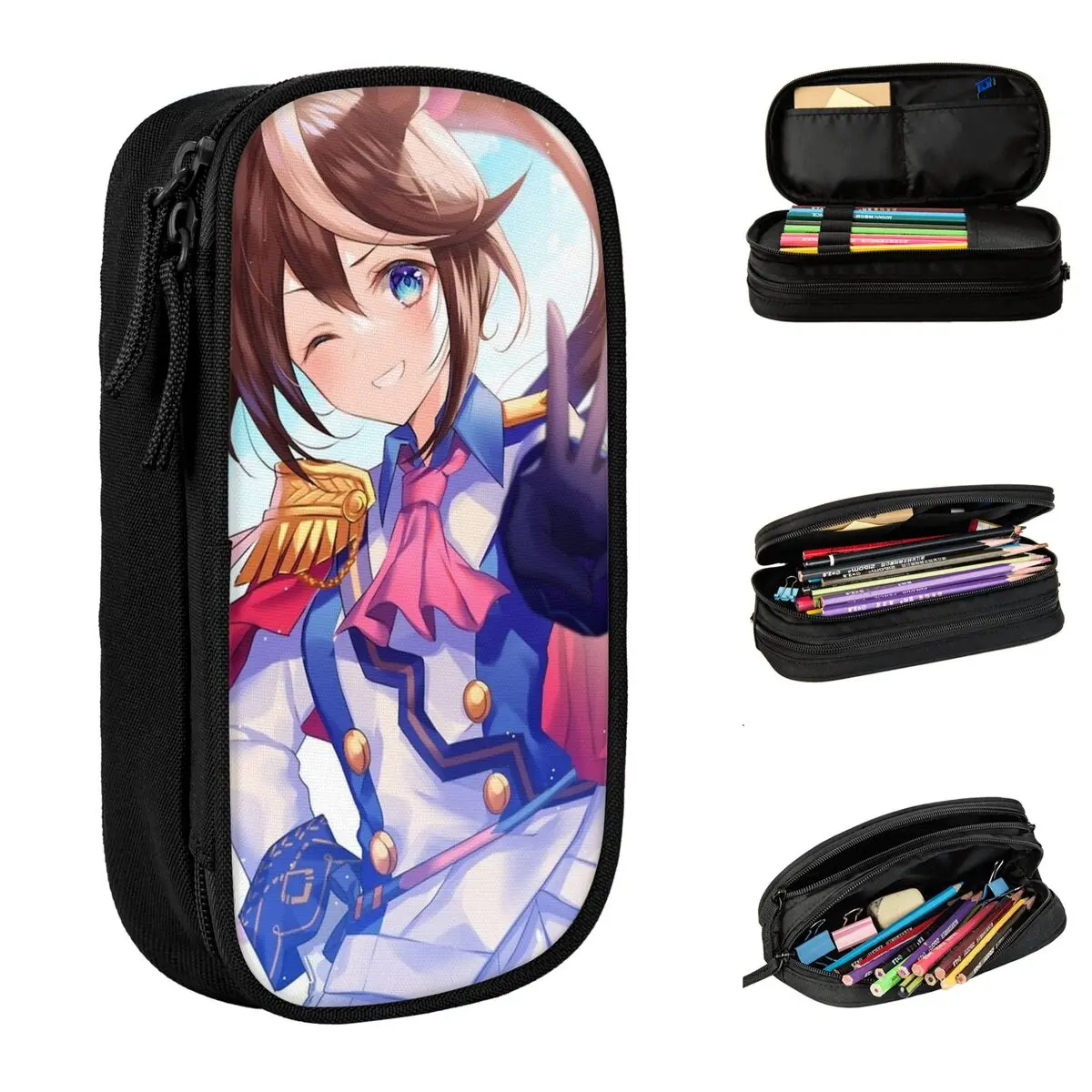 Tokai Teio Uma Musume пеналы забавная коробка для ручек сумка для студентов большие школьные принадлежности косметические пеналы
Tokai Teio Uma Musume пеналы забавная коробка для ручек сумка для студентов большие школьные принадлежности косметические пеналы