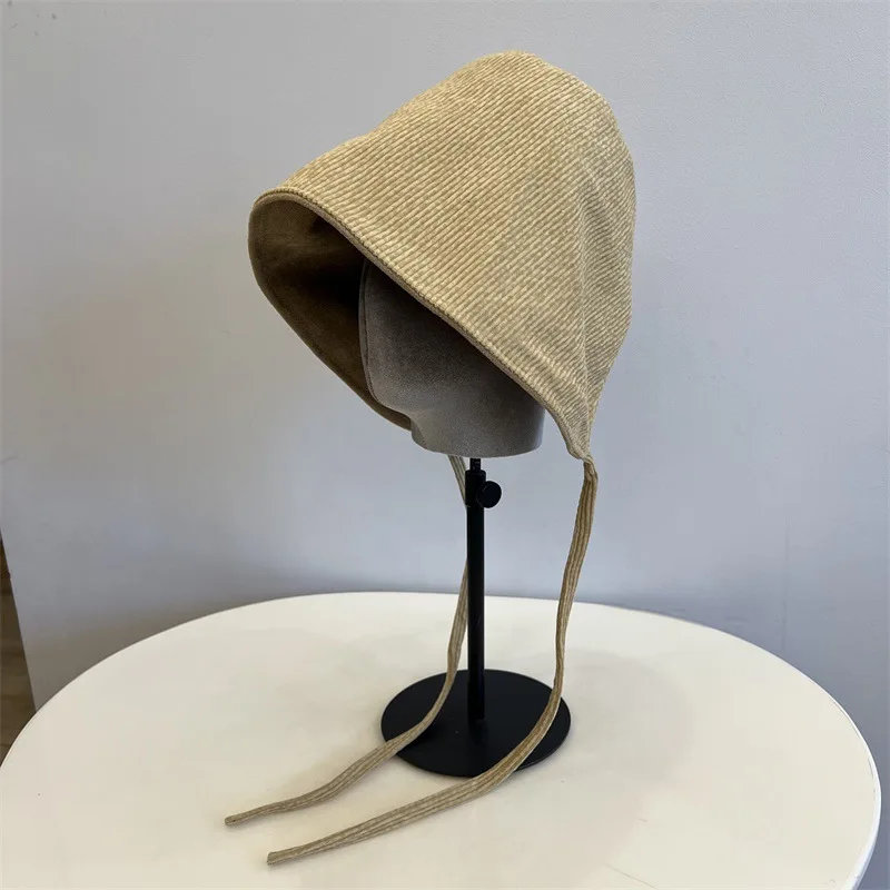 Winter Bucket Hat Women's Countryside Style Warm Leopard Print Corduroy Double-sided Hat
Winter Bucket Hat Women's Countryside Style Warm Leopard Print Corduroy Double-sided Hat