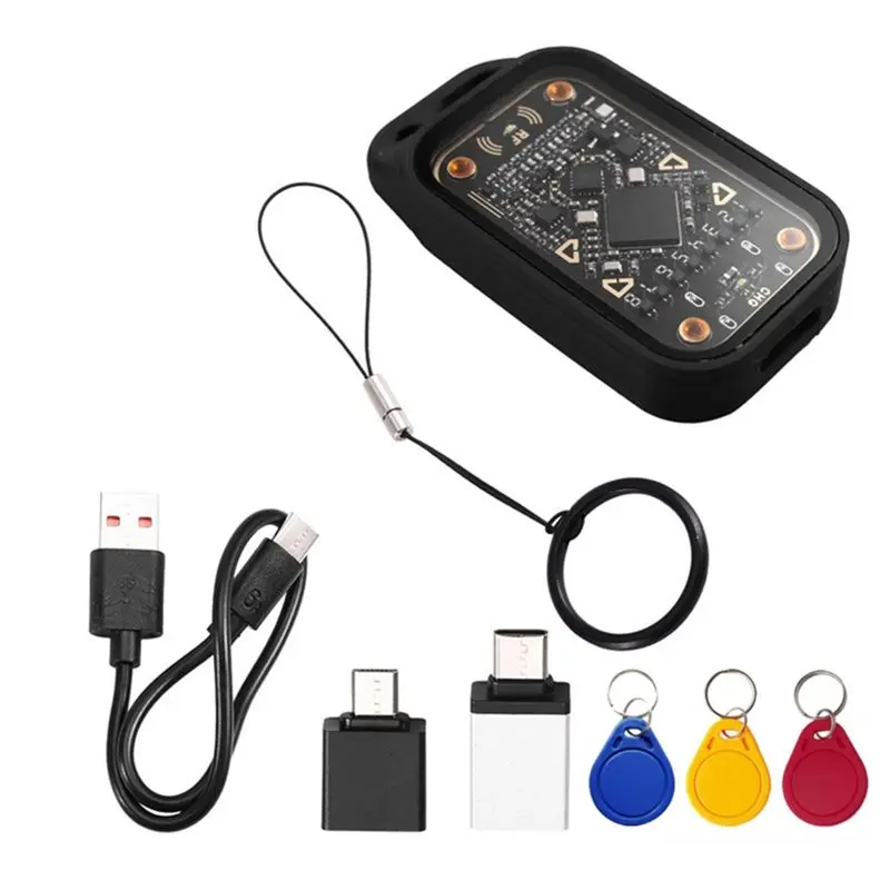 A92Z Chameleon V3.0 RFID Smart Chip Emulator Reader 125K 13.56Mhz ID IC Smart Card Tag Copyer Read Writer+3XUID Keychain
A92Z Chameleon V3.0 RFID Smart Chip Emulator Reader 125K 13.56Mhz ID IC Smart Card Tag Copyer Read Writer+3XUID Keychain