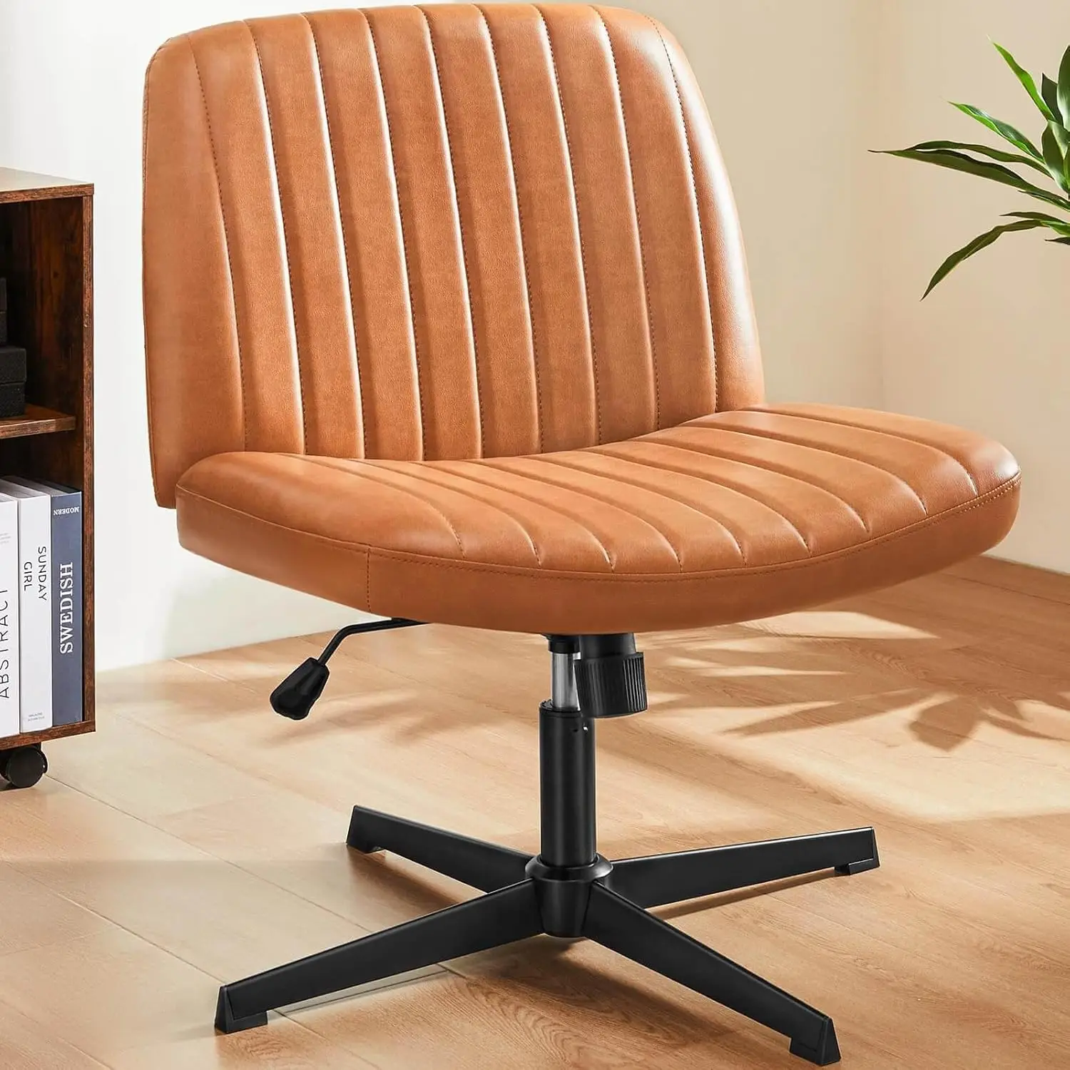 Arml Desk Chair, Criss Cross Chair No Wheels, Fabric Padded Desk Chair, Modern Swivel Height Adjustable Office Chair With Wide
Arml Desk Chair, Criss Cross Chair No Wheels, Fabric Padded Desk Chair, Modern Swivel Height Adjustable Office Chair With Wide