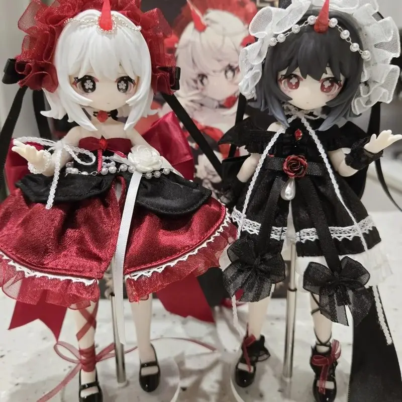 Коллекционная аниме-фигурка Meki BJD Doll 1/12, шарнирная, в стиле Creator Heart, в закрытой упаковке, настольное украшение, подарок для коллекционеров
Коллекционная аниме-фигурка Meki BJD Doll 1/12, шарнирная, в стиле Creator Heart, в закрытой упаковке, настольное украшение, подарок для коллекционеров
