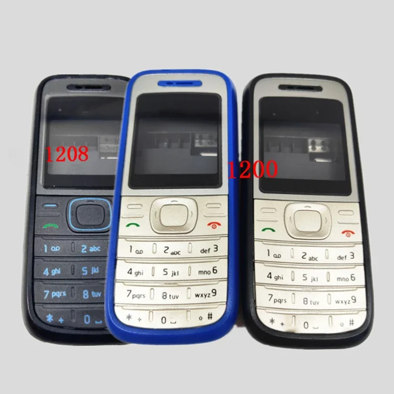 10Pcs/Lot Top Quality Cover For Nokia 1200 1208 Full Complete Mobile Phone Housing Cover Case English Keypad
10Pcs/Lot Top Quality Cover For Nokia 1200 1208 Full Complete Mobile Phone Housing Cover Case English Keypad