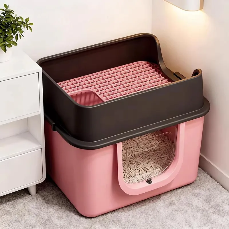Fully Enclosed Odor-proof Cat Litter Box Cat Toilet Pet Cat Litter Drawer Enclosure Drawer Type Deodorization Splash-proof
Fully Enclosed Odor-proof Cat Litter Box Cat Toilet Pet Cat Litter Drawer Enclosure Drawer Type Deodorization Splash-proof