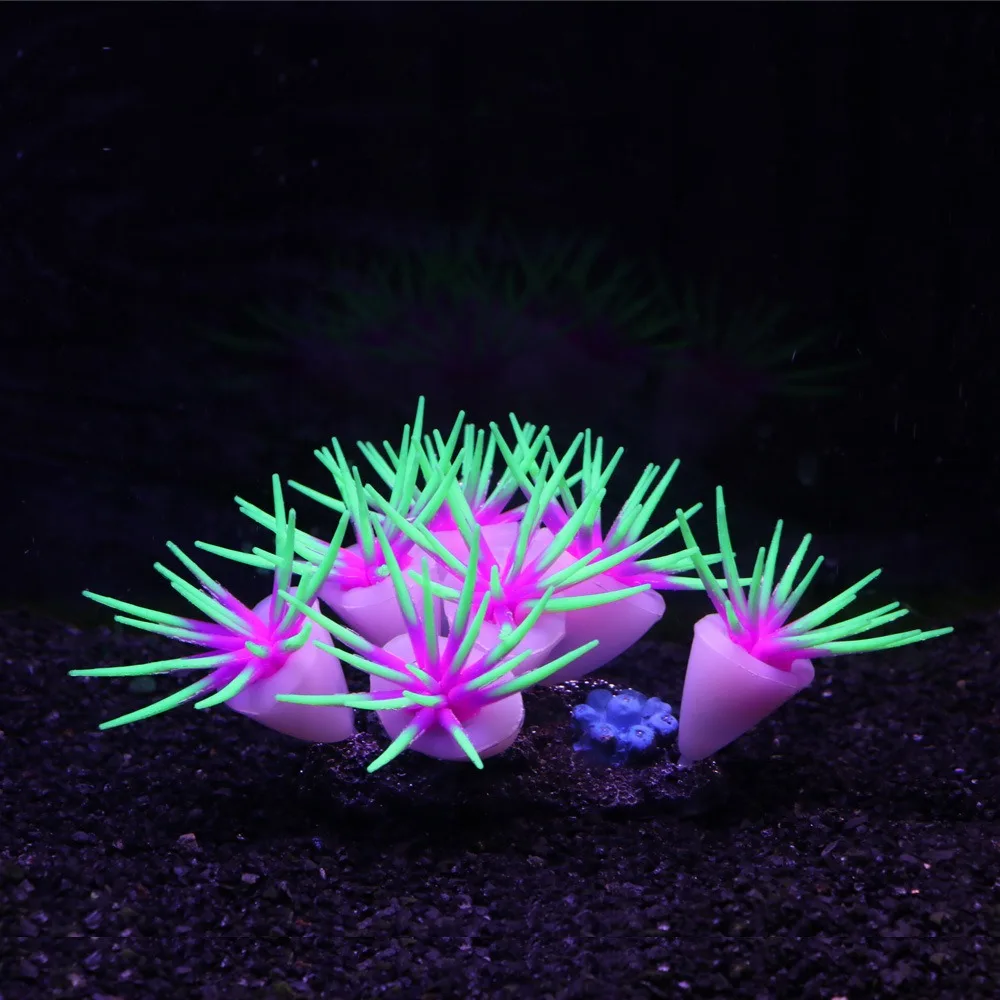Silicone Simulation Anemones Soft Non-Toxic Artificial Coral Colorful Decorative Aquatic Plants Underwater Decor
Silicone Simulation Anemones Soft Non-Toxic Artificial Coral Colorful Decorative Aquatic Plants Underwater Decor