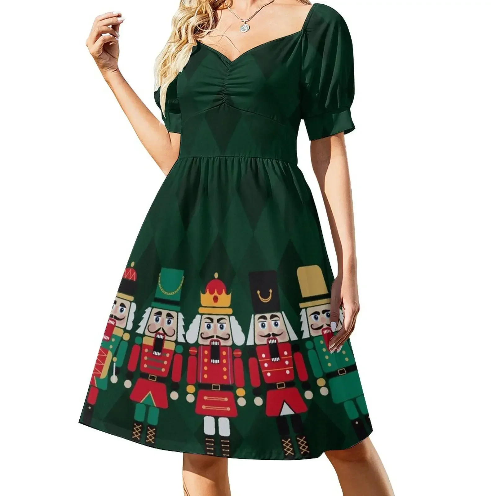 The Nutcrackers Short-Sleeved Dress cocktail dresses women's summer clothing 2025 prom dress
The Nutcrackers Short-Sleeved Dress cocktail dresses women's summer clothing 2025 prom dress