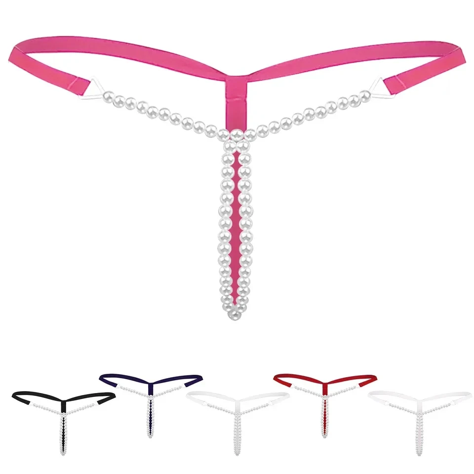 Women Sexy T Pants Pearl Massage Panties Ladies T-Back Thongs Crotchless Panties Tangas G-String Underwear Intimate Lingerie
Women Sexy T Pants Pearl Massage Panties Ladies T-Back Thongs Crotchless Panties Tangas G-String Underwear Intimate Lingerie