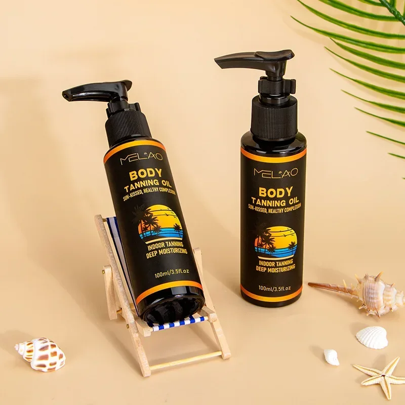 3pcsTanning Essential Oil Bronze Help Black Oil Moisturize Free Sun, Wheat Color Moisturizing Tanning Essential Oil
3pcsTanning Essential Oil Bronze Help Black Oil Moisturize Free Sun, Wheat Color Moisturizing Tanning Essential Oil