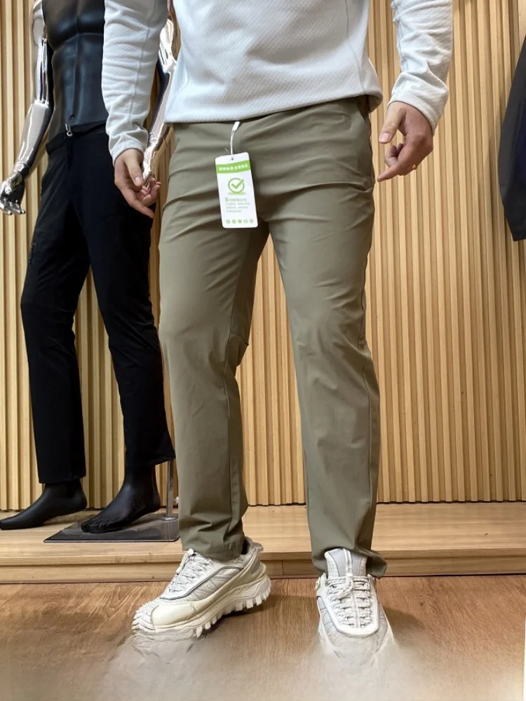 Outdoor Men's Casual Pants High Elasticity Slim Fit Lightweight Breathable Quick Dry Spring Summer Long Trousers
Outdoor Men's Casual Pants High Elasticity Slim Fit Lightweight Breathable Quick Dry Spring Summer Long Trousers