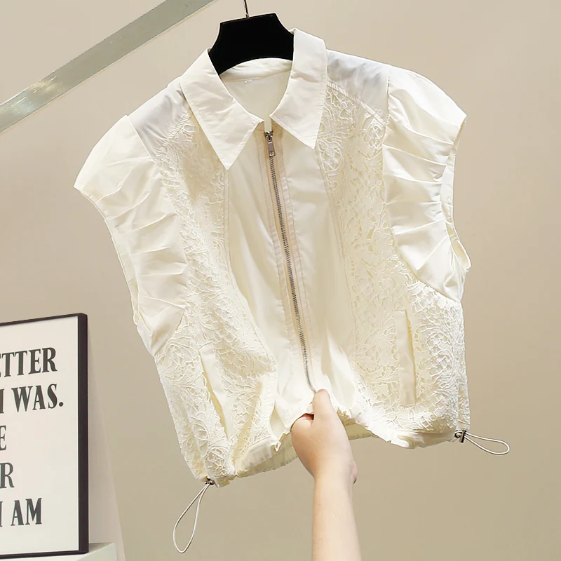 Faionable Heavyweight New European Sle Women's Pure Color Water-Soluble Flower Embroidery Patchwork Small Collar Zipper H...
Faionable Heavyweight New European Sle Women's Pure Color Water-Soluble Flower Embroidery Patchwork Small Collar Zipper H...