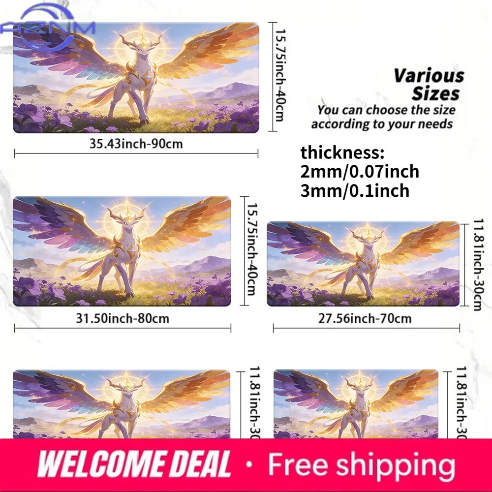 Winged Rainbow Deer Anime Gaming Mouse Pad Non-Slip Desk Mat
Winged Rainbow Deer Anime Gaming Mouse Pad Non-Slip Desk Mat