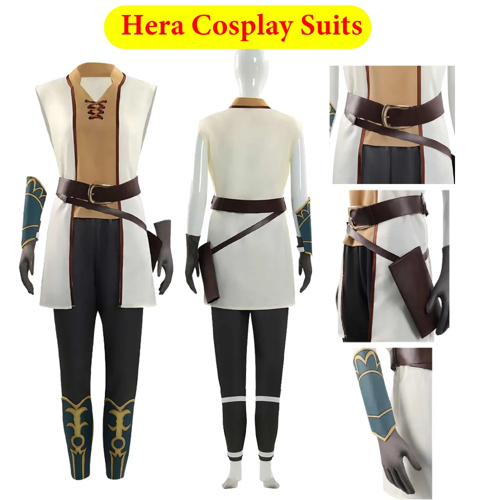 Women Hera Cosplay Costume Waistbag Belt Game Roleplay Vest Clothing Adult Girls Outfits Halloween Dress-Up Party Disguise Suit
Women Hera Cosplay Costume Waistbag Belt Game Roleplay Vest Clothing Adult Girls Outfits Halloween Dress-Up Party Disguise Suit
