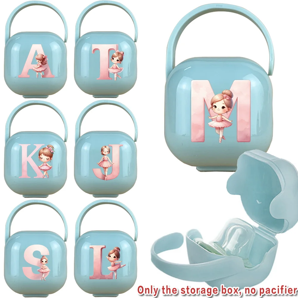 Travel Pacifier Holder Portable Pacifier Case With Handle Dustproof Storage Box Daily Essentials Ballerina Girl Pattern
Travel Pacifier Holder Portable Pacifier Case With Handle Dustproof Storage Box Daily Essentials Ballerina Girl Pattern