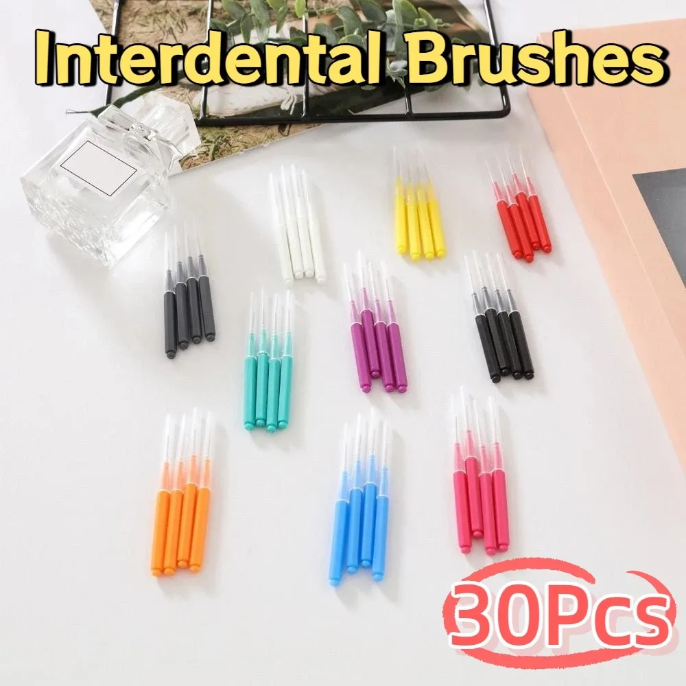 30Pcs Disposable Braces Brush Soft Micro Effective Cleaning Between Teeth Brush Easy To Use Gentle
30Pcs Disposable Braces Brush Soft Micro Effective Cleaning Between Teeth Brush Easy To Use Gentle