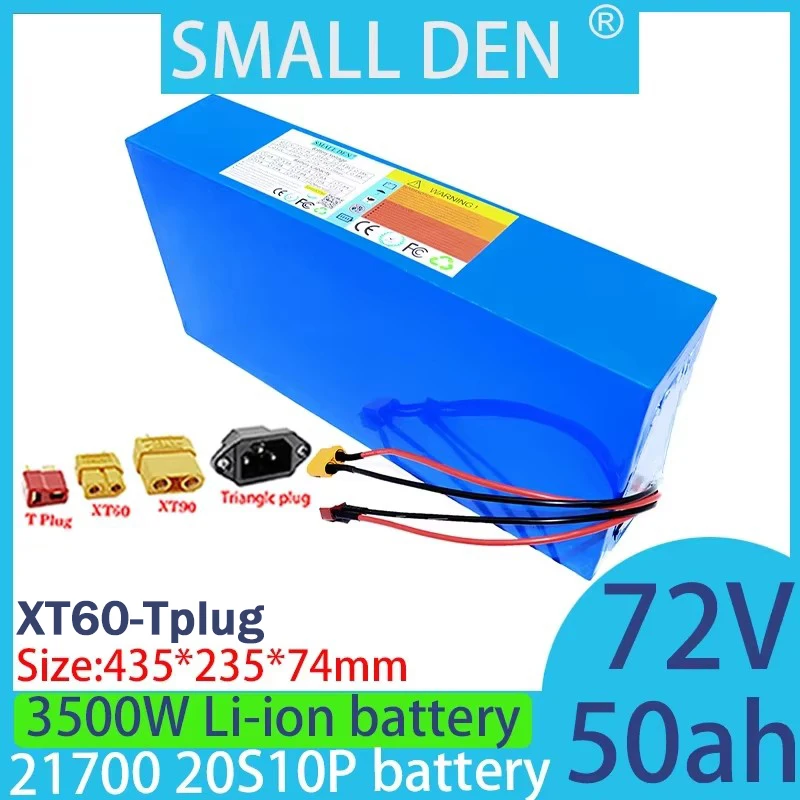 72V 50AH 21700 20S10P suitable for 3000W 3500W battery advantages rechargeable battery high power+84V 2A 3A 5Acharger
72V 50AH 21700 20S10P suitable for 3000W 3500W battery advantages rechargeable battery high power+84V 2A 3A 5Acharger