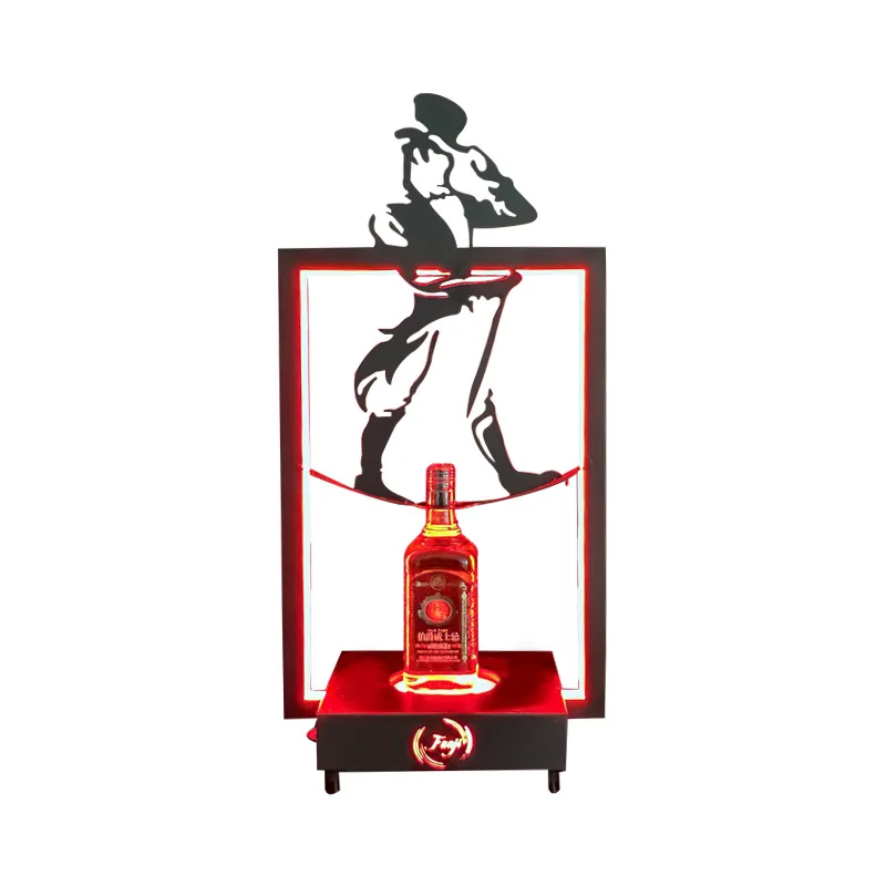 Wrought iron new creative luminous restaurant bar KTV atmosphere props wine rack XO champagne display stand as a LOGO
Wrought iron new creative luminous restaurant bar KTV atmosphere props wine rack XO champagne display stand as a LOGO