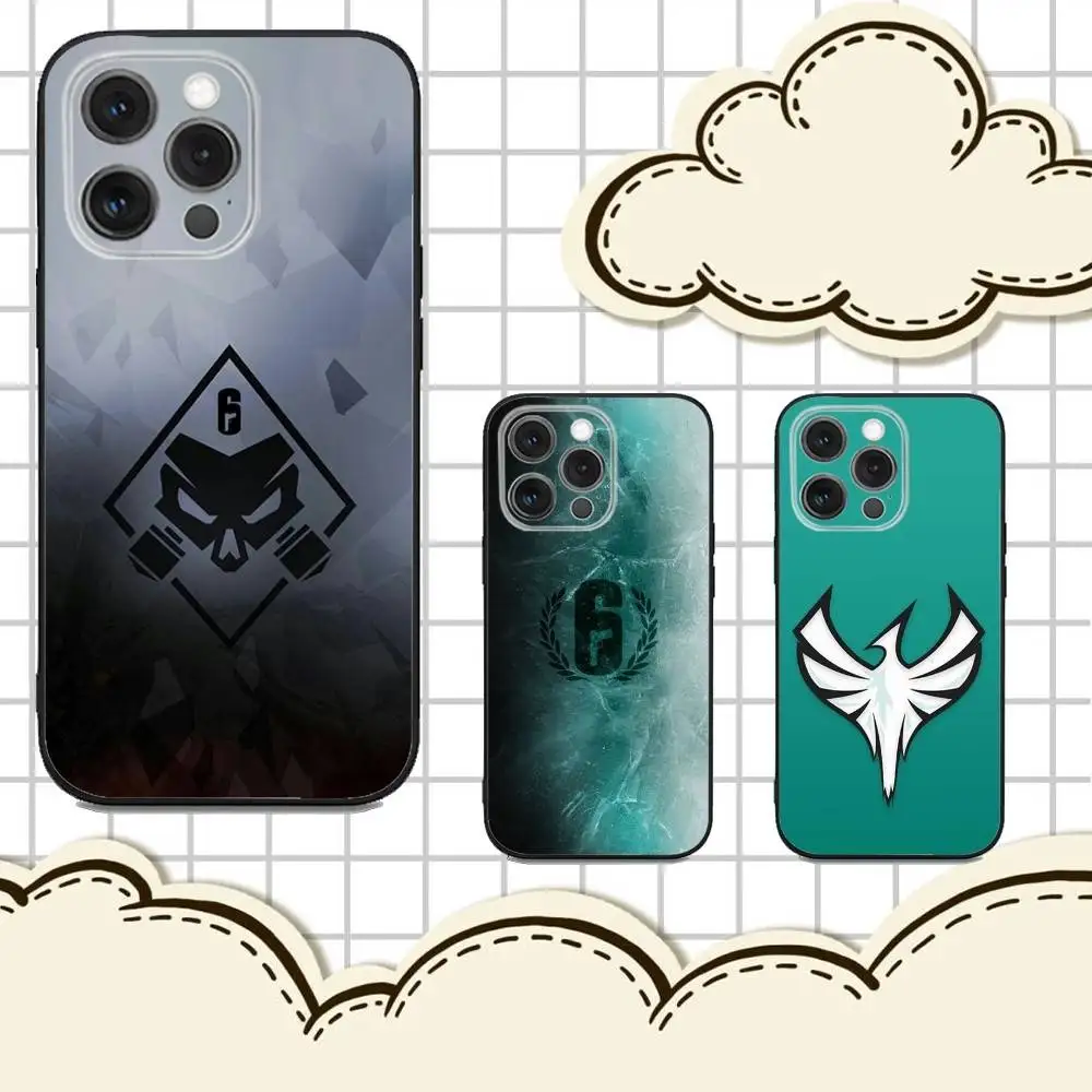 Rainbow S-Six S-Siege Phone Case For iPhone 16e,16,15,14,13,12,11,Pro,X,XS,Max,XR,Plus,Mini Soft Black Cover
Rainbow S-Six S-Siege Phone Case For iPhone 16e,16,15,14,13,12,11,Pro,X,XS,Max,XR,Plus,Mini Soft Black Cover