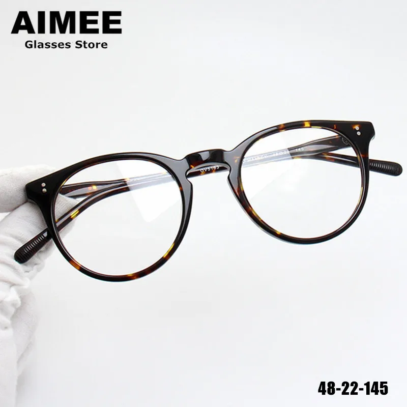America Brand Design Acetate Glasses Frame Men Women Trendy Retro Round Eyeglasses OV5183 Handmade Ultralight Spectacles Frames
America Brand Design Acetate Glasses Frame Men Women Trendy Retro Round Eyeglasses OV5183 Handmade Ultralight Spectacles Frames