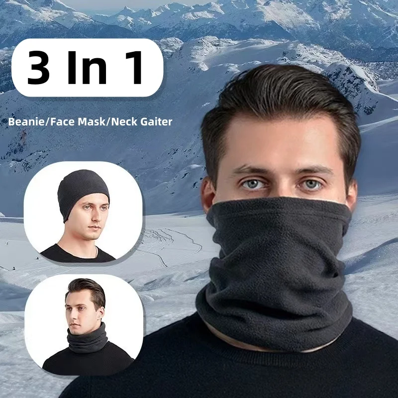 3 in 1 Winter Motorcycle Warm Mask Men Women Fleece Neck Outdoor Warmer Windproof Scarf Camping Hiking Cycling Face Mask Beanies
3 in 1 Winter Motorcycle Warm Mask Men Women Fleece Neck Outdoor Warmer Windproof Scarf Camping Hiking Cycling Face Mask Beanies