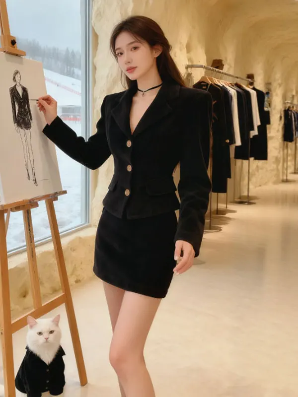 Комплект Hebe: пальто и юбка, женский модный комфортный костюм-двойка, мягкий, для зимы, или Sve
Комплект Hebe: пальто и юбка, женский модный комфортный костюм-двойка, мягкий, для зимы, или Sve