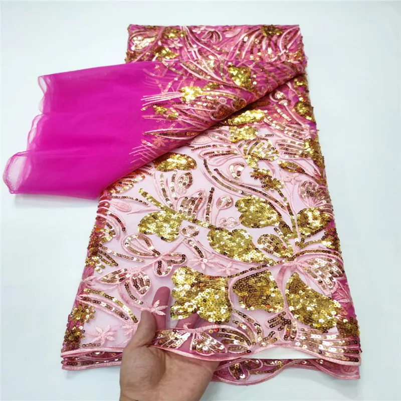 African mesh lace fabric with sequins and sequins, high quality Nigerian fabric, embroidered, French net, 2023
African mesh lace fabric with sequins and sequins, high quality Nigerian fabric, embroidered, French net, 2023