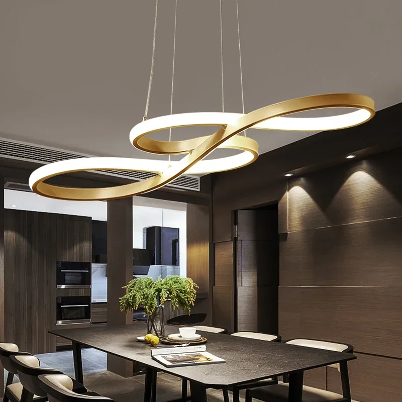 Modern LED Chandelier Creative Nordic Dining Room Kitchen Light Minimalist Bar Front Desk Office Decoration Pendent Lights 100cm
Modern LED Chandelier Creative Nordic Dining Room Kitchen Light Minimalist Bar Front Desk Office Decoration Pendent Lights 100cm