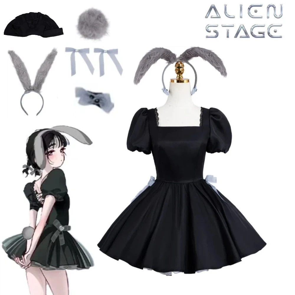 Anime Alien Stage Sua Cosplay Bunny Ear Headband 3rd Anniversary Rabbit Style Outfit Halloween Carnival Role Play Stage Costumes
Anime Alien Stage Sua Cosplay Bunny Ear Headband 3rd Anniversary Rabbit Style Outfit Halloween Carnival Role Play Stage Costumes