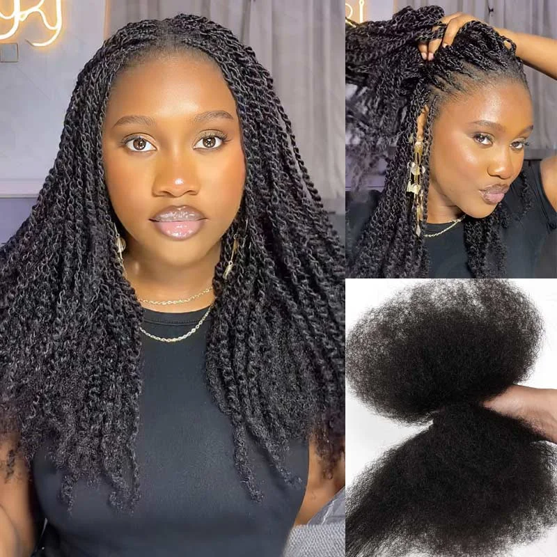 QVR Afro Kinky Bulk Human Hair Kinky Curly Bulk QVR Плетение волос для плетения DreadLock 50 г/упак. Наращивание волос Натуральный цвет
QVR Afro Kinky Bulk Human Hair Kinky Curly Bulk QVR Плетение волос для плетения DreadLock 50 г/упак. Наращивание волос Натуральный цвет