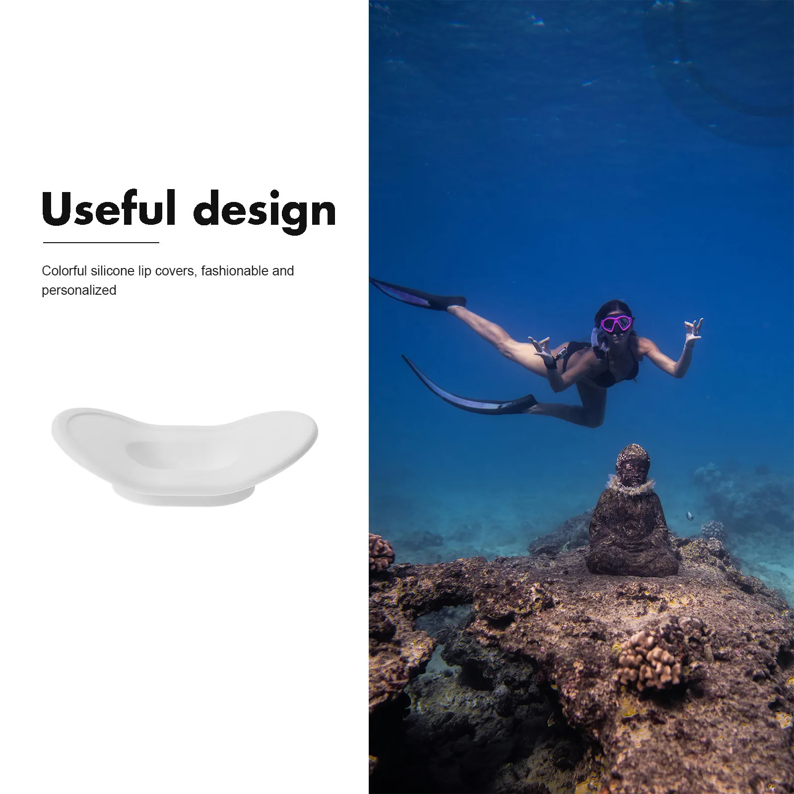 Силиконовая мягкая защита для губ для мундштука дыхательного аппарата, морозостойкая, для дайвинга, аксессуар для дайвинга
Силиконовая мягкая защита для губ для мундштука дыхательного аппарата, морозостойкая, для дайвинга, аксессуар для дайвинга