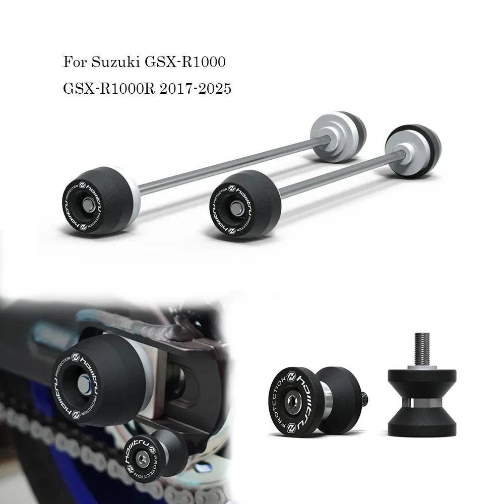 Motorcycle Wheel Protector For Suzuki GSX-R1000 GSX-R1000R 2017-2025 Rear Front Axle Fork Crash Slider
Motorcycle Wheel Protector For Suzuki GSX-R1000 GSX-R1000R 2017-2025 Rear Front Axle Fork Crash Slider