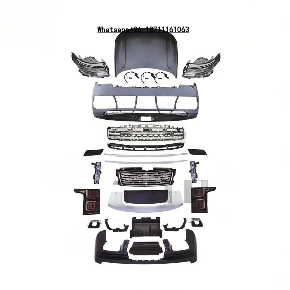 Auto Body Kit Facelift Bumper for Vogue 2013-2017 L405 Upgrade 2023 L460 PP Material Black
Auto Body Kit Facelift Bumper for Vogue 2013-2017 L405 Upgrade 2023 L460 PP Material Black
