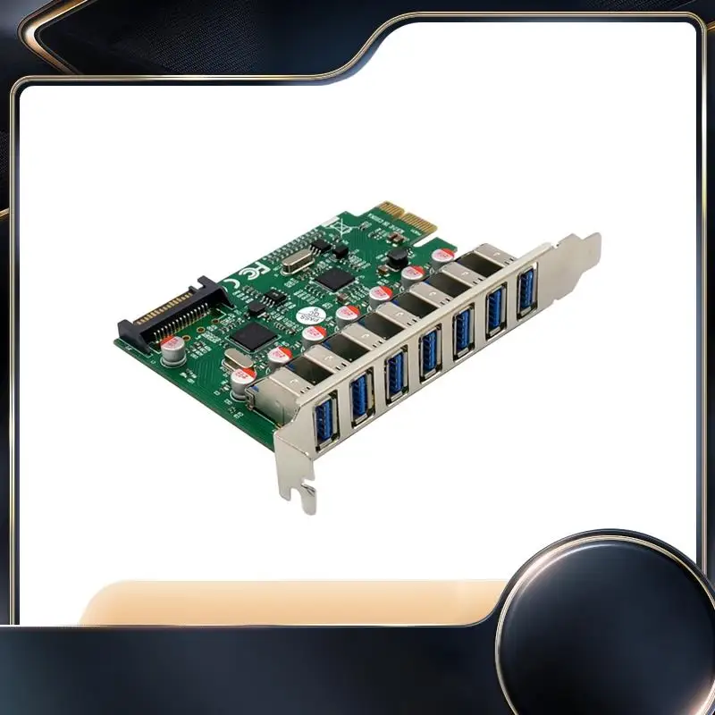 ST69 Pcie X1 VL812 7 Port USB 3.0 5G Speed Industrial Computer Equipment Multi-Functional Convenient Expansion Card Durable
ST69 Pcie X1 VL812 7 Port USB 3.0 5G Speed Industrial Computer Equipment Multi-Functional Convenient Expansion Card Durable