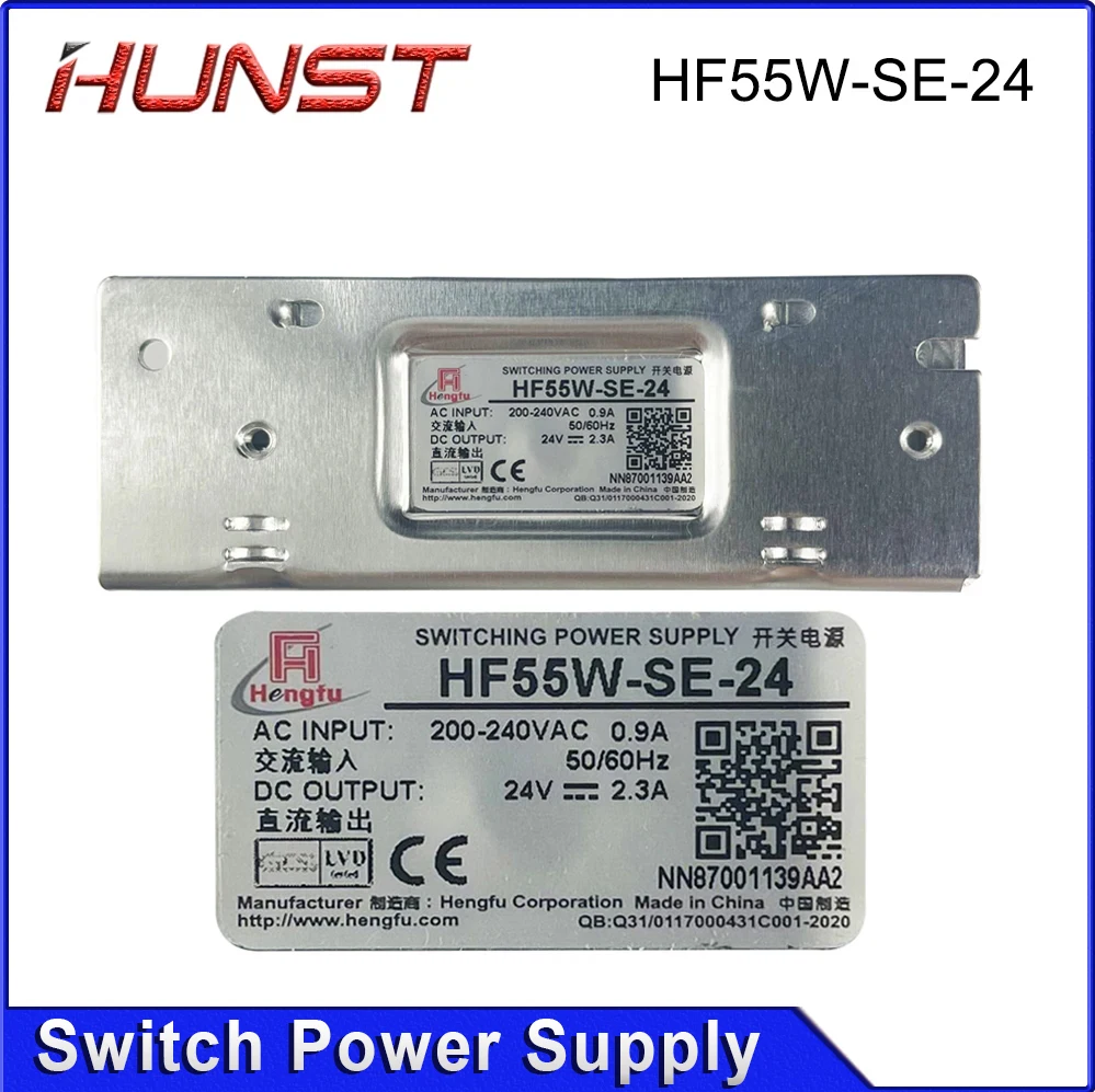HUNST Hengfu HF55W-SE-24 Экономичный импульсный источник питания постоянного тока с одним выходом от 220 В до 24 В
HUNST Hengfu HF55W-SE-24 Экономичный импульсный источник питания постоянного тока с одним выходом от 220 В до 24 В