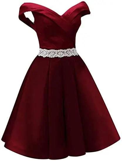 ANGELSBRIDEP Sweetheat Homecoming Dresses Vestidos De Festa Sexy Off-Shoulder Crystal Satin Graduation Birthday Party Gowns
ANGELSBRIDEP Sweetheat Homecoming Dresses Vestidos De Festa Sexy Off-Shoulder Crystal Satin Graduation Birthday Party Gowns