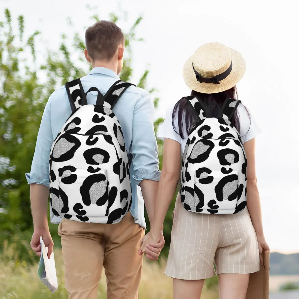 Glam Gray Leopard Print Backpack Student BookBag Kids School Bag Laptop Shoulder Bags for Men Women
Glam Gray Leopard Print Backpack Student BookBag Kids School Bag Laptop Shoulder Bags for Men Women