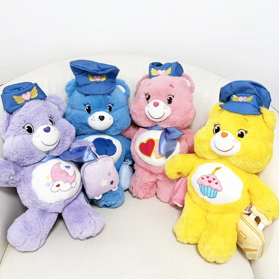 Genuine 35CM Care Bears Plush Toys Cute Aviation Series Stuffed Dolls Cartoon Bear Sleeping Plush Pillows Home Car Decor Gifts
Genuine 35CM Care Bears Plush Toys Cute Aviation Series Stuffed Dolls Cartoon Bear Sleeping Plush Pillows Home Car Decor Gifts