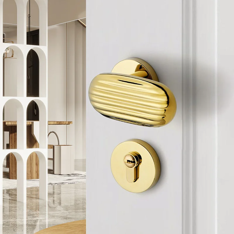 Door lock Indoor bedroom Silent room Door lock Nordic light luxury gold split lock Modern bathroom magnetic suction door lock
Door lock Indoor bedroom Silent room Door lock Nordic light luxury gold split lock Modern bathroom magnetic suction door lock